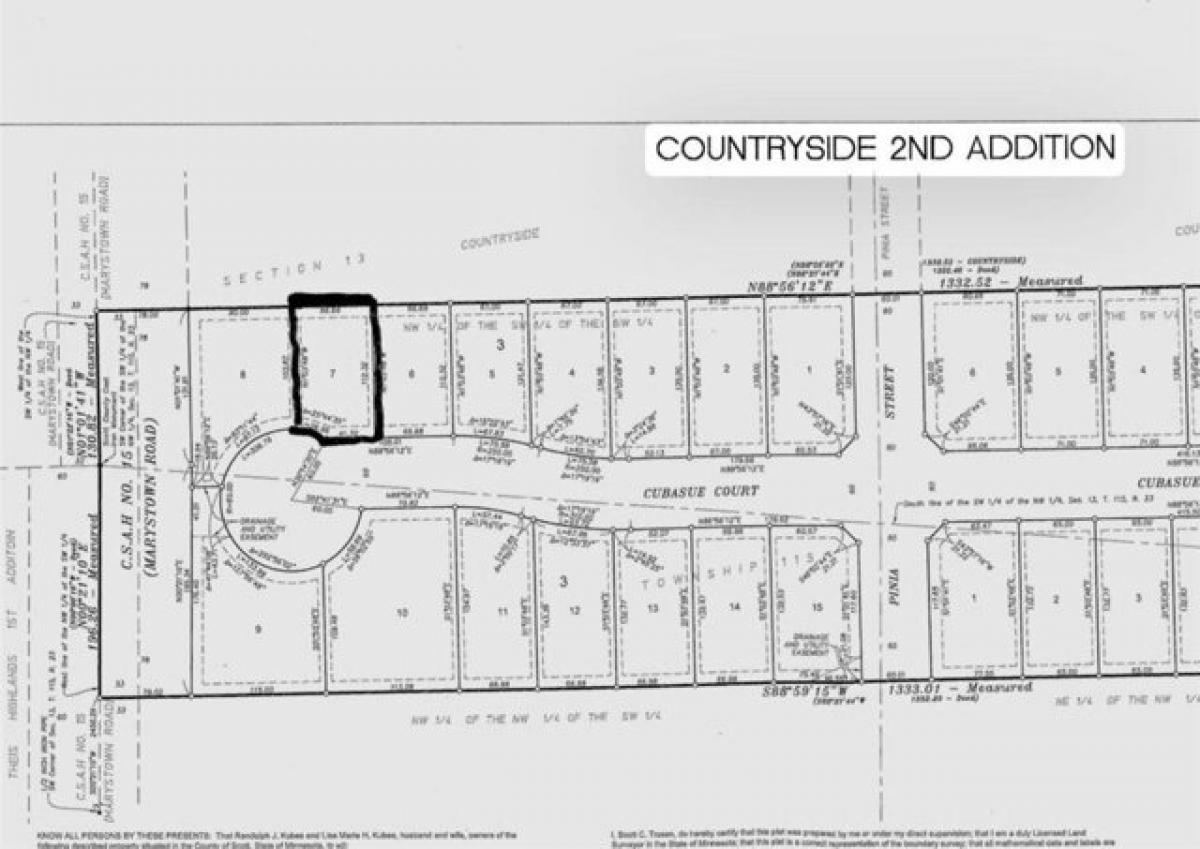 Picture of Residential Land For Sale in Shakopee, Minnesota, United States