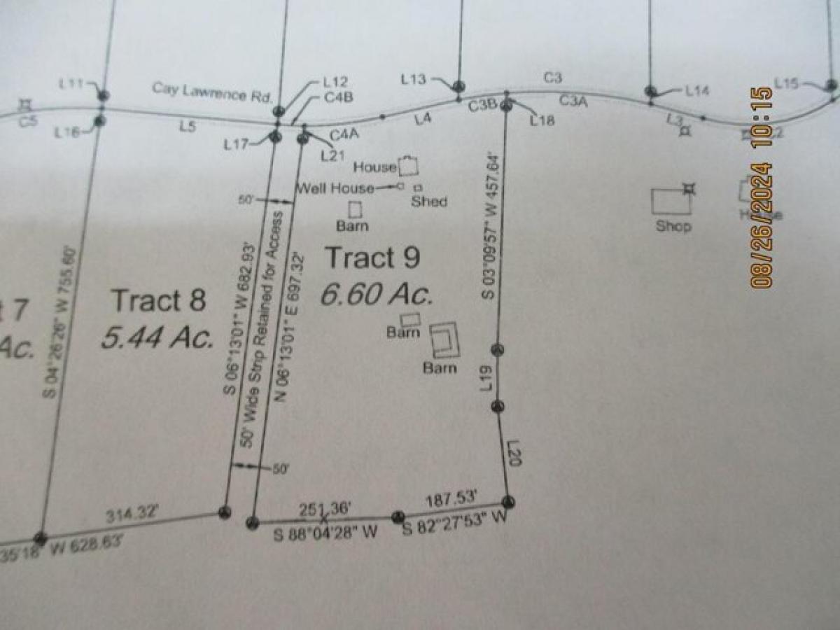 Picture of Residential Land For Sale in Buchanan, Tennessee, United States