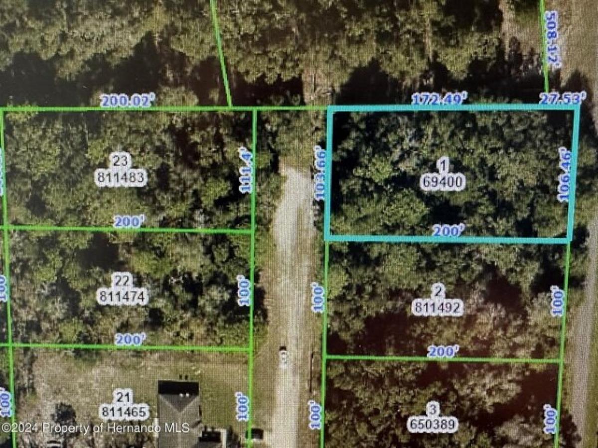 Picture of Residential Land For Sale in Brooksville, Florida, United States