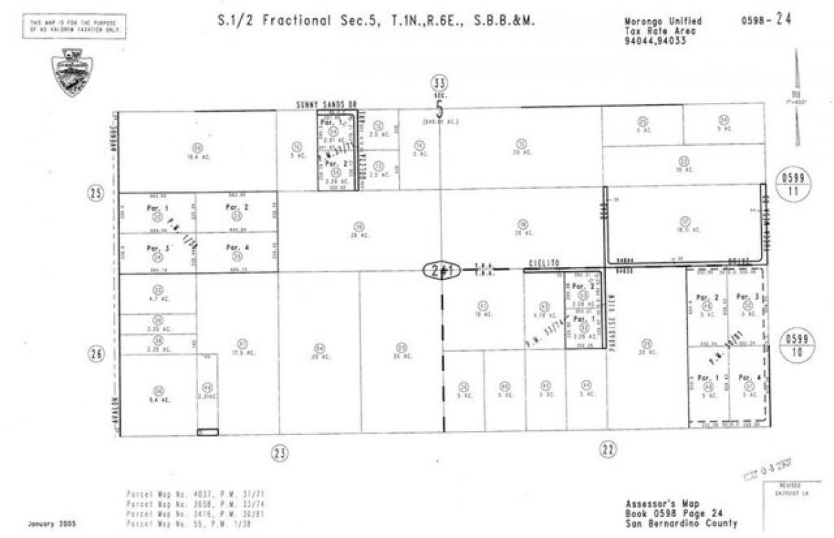 Picture of Residential Land For Sale in Yucca Valley, California, United States