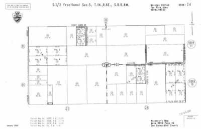 Residential Land For Sale in Yucca Valley, California