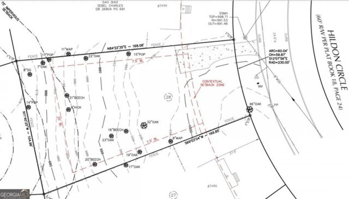 Picture of Residential Land For Sale in Chamblee, Georgia, United States