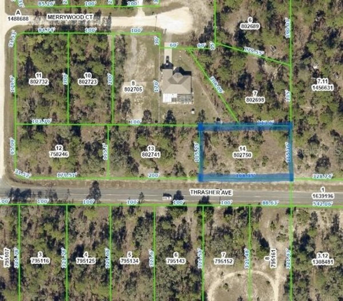 Picture of Residential Land For Sale in Weeki Wachee, Florida, United States