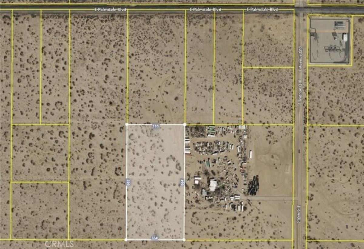 Picture of Residential Land For Sale in Palmdale, California, United States