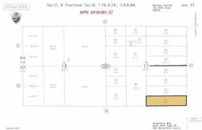 Residential Land For Sale in Apple Valley, California