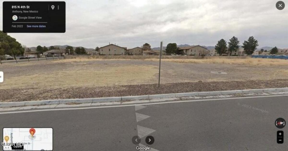 Picture of Residential Land For Sale in Anthony, New Mexico, United States