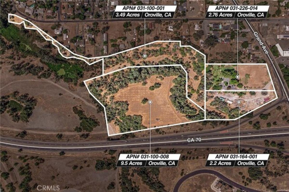 Picture of Residential Land For Sale in Oroville, California, United States