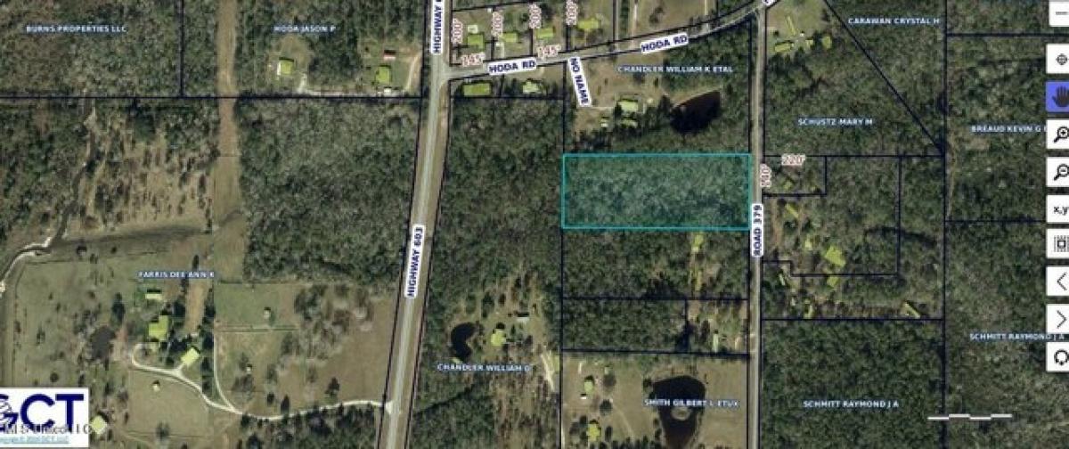 Picture of Residential Land For Sale in Kiln, Mississippi, United States