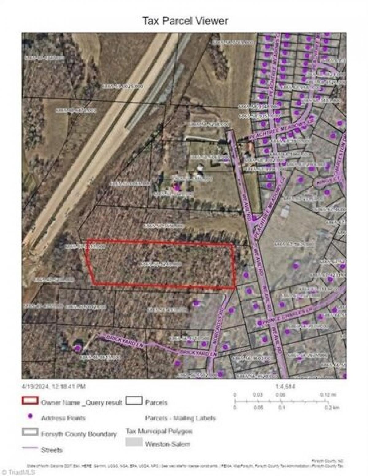 Picture of Residential Land For Sale in Kernersville, North Carolina, United States