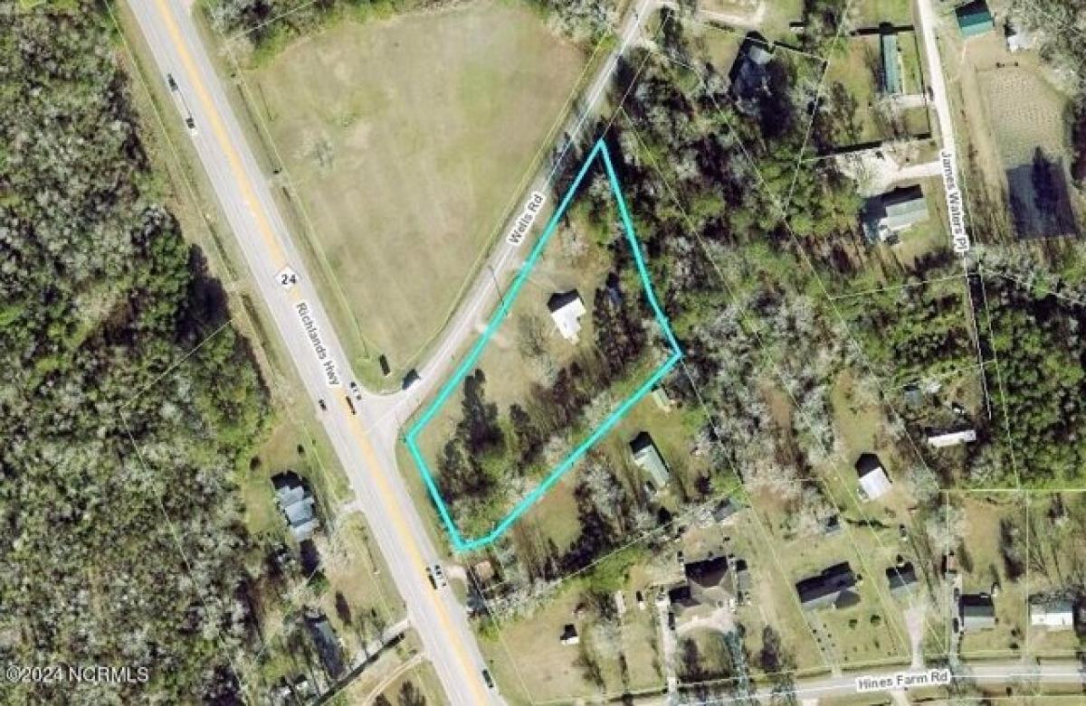 Picture of Residential Land For Sale in Jacksonville, North Carolina, United States