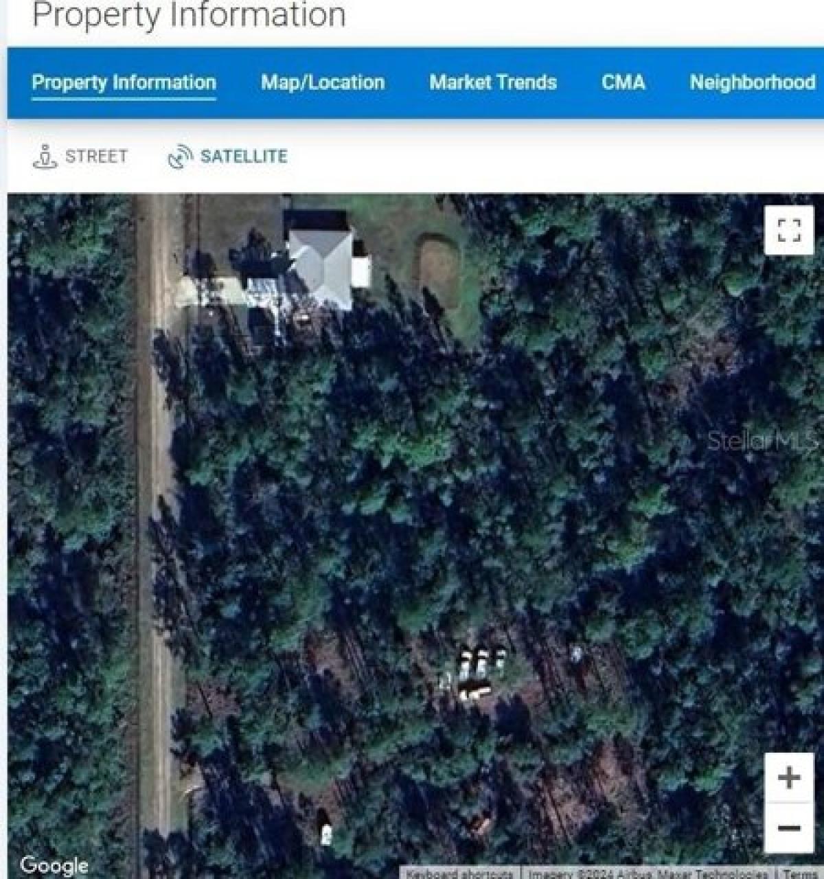 Picture of Residential Land For Sale in Hastings, Florida, United States