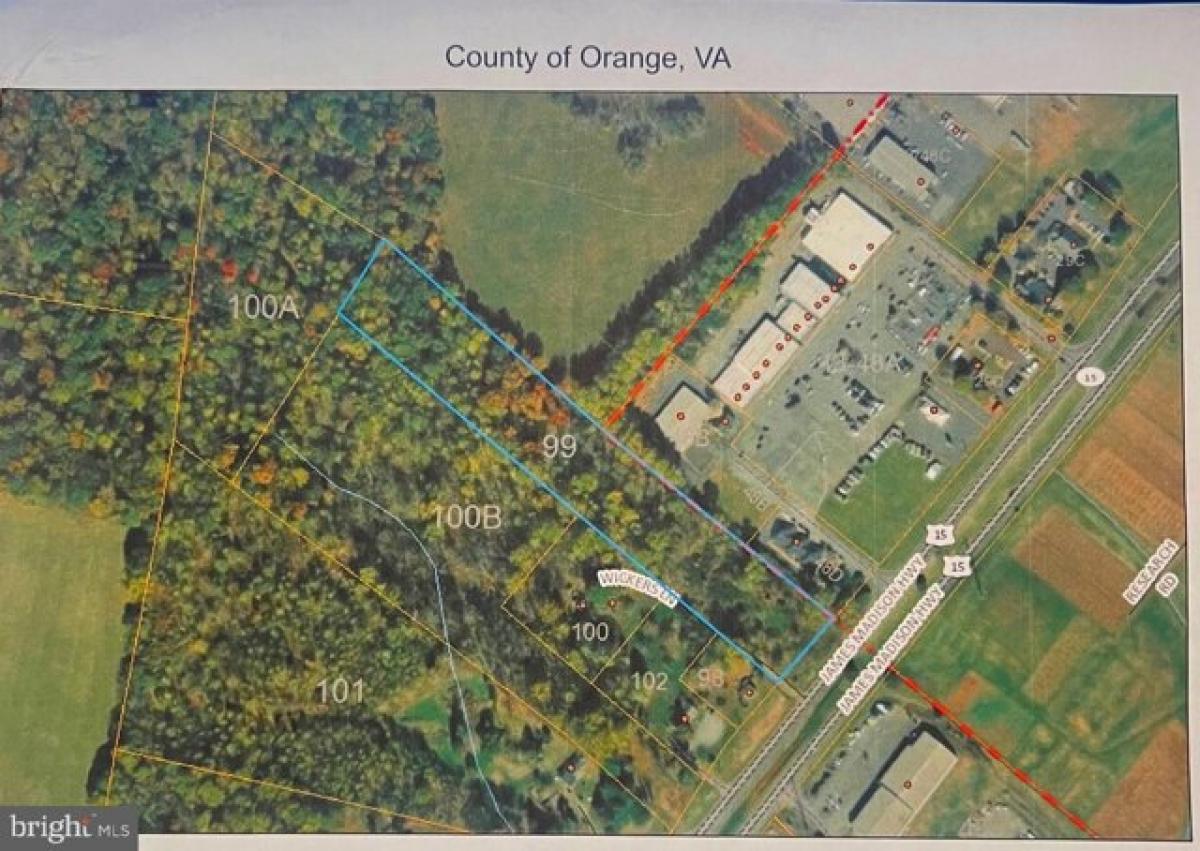 Picture of Residential Land For Sale in Gordonsville, Virginia, United States