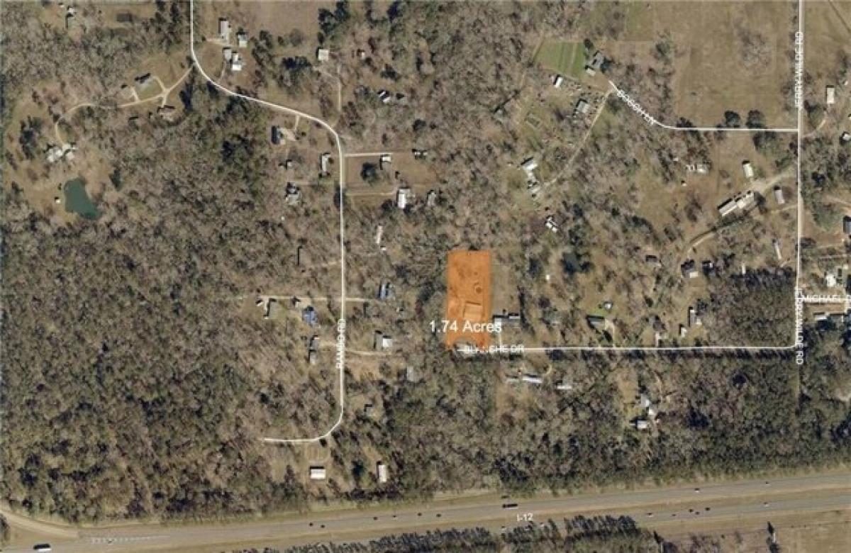 Picture of Residential Land For Sale in Ponchatoula, Louisiana, United States