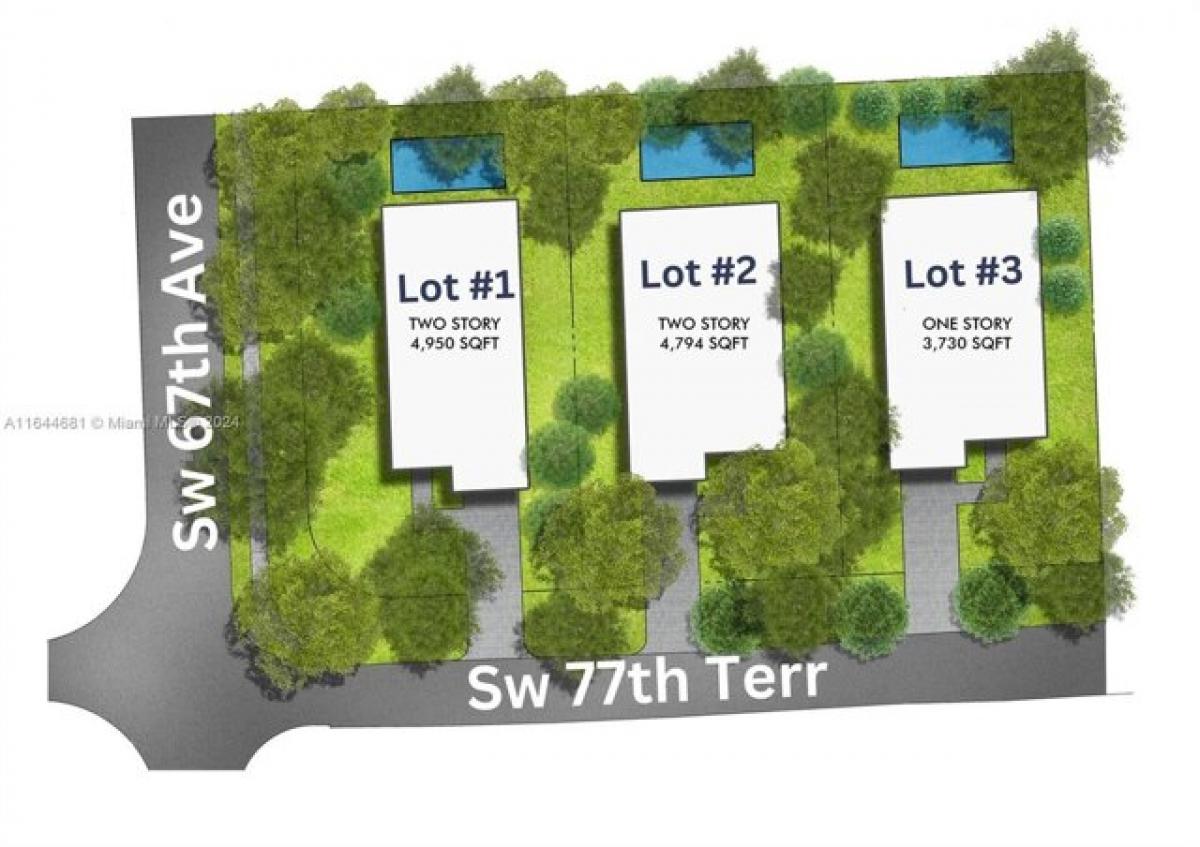 Picture of Residential Land For Sale in South Miami, Florida, United States