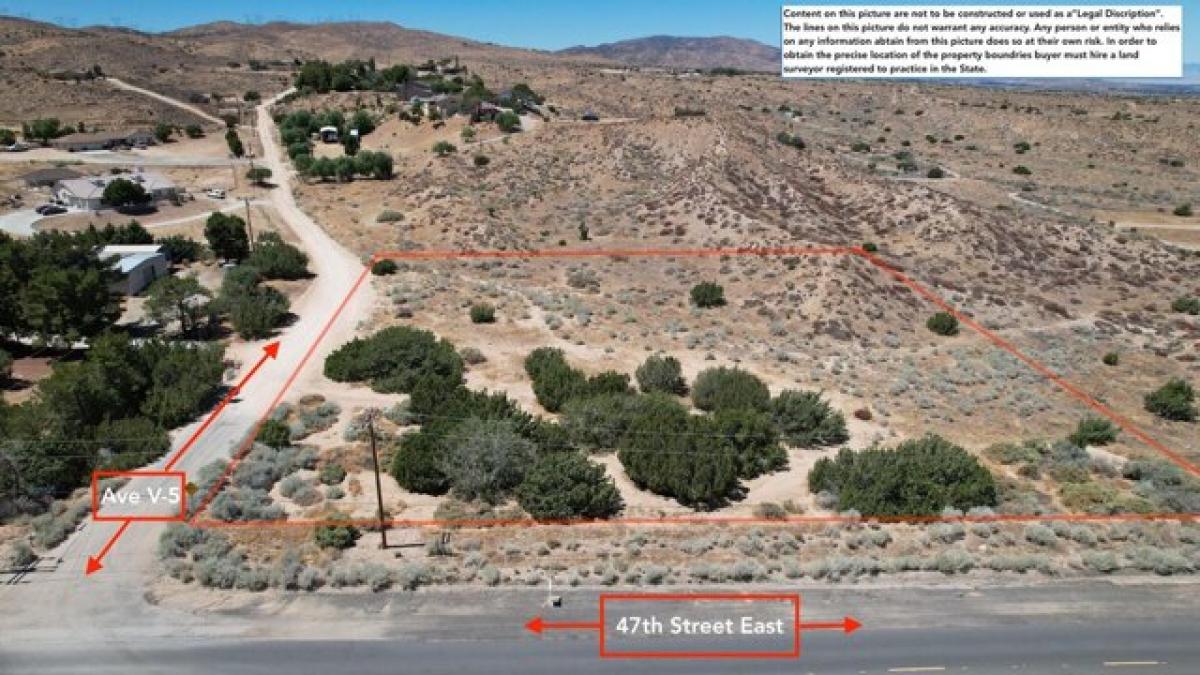 Picture of Residential Land For Sale in Palmdale, California, United States