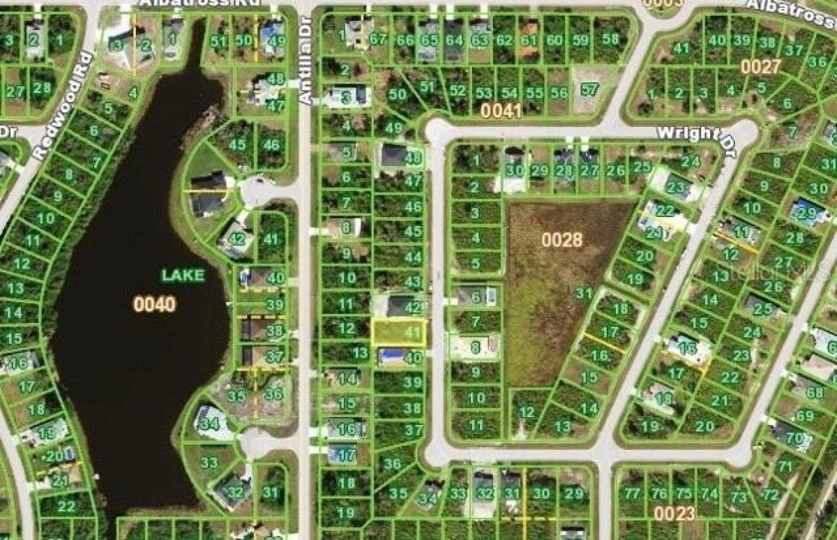 Picture of Residential Land For Sale in Rotonda West, Florida, United States