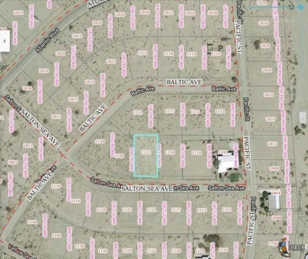 Picture of Residential Land For Sale in Salton City, California, United States