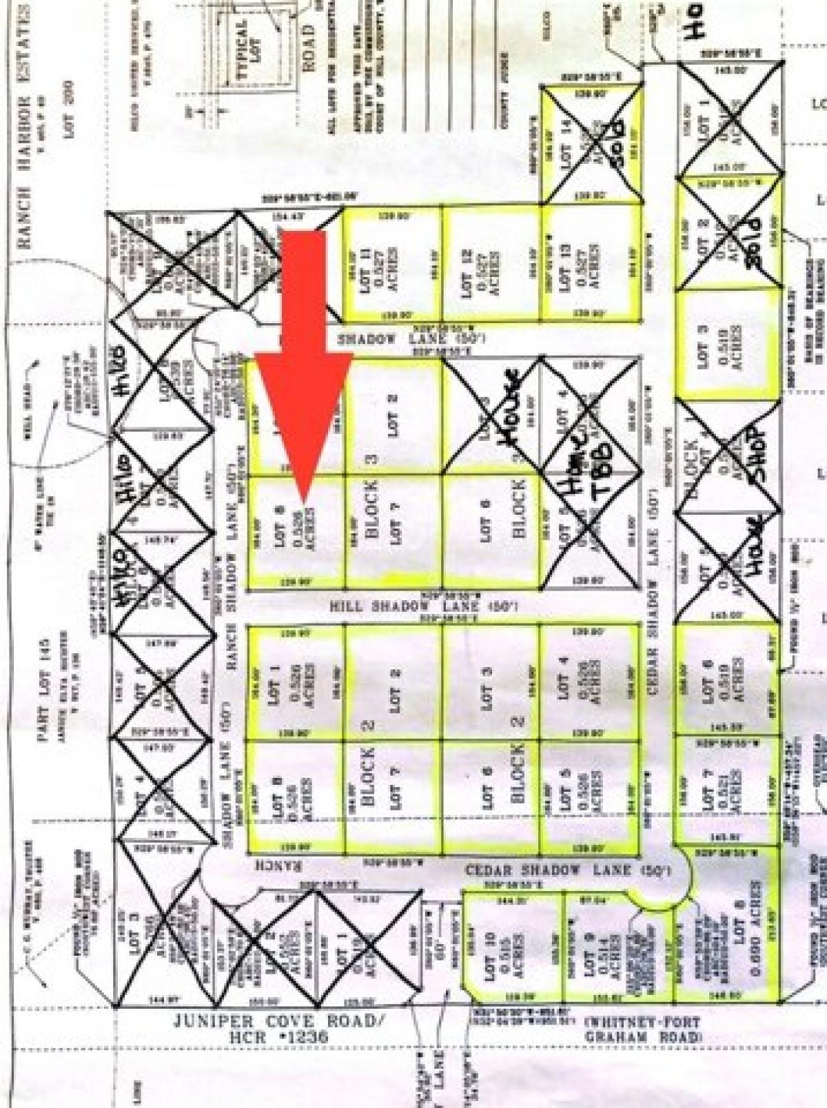 Picture of Residential Land For Sale in Whitney, Texas, United States