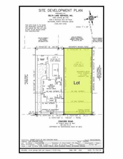 Residential Land For Sale in Davidson, North Carolina