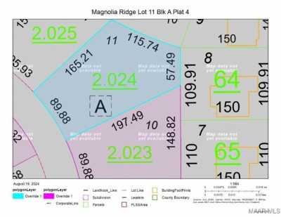 Residential Land For Sale in Millbrook, Alabama