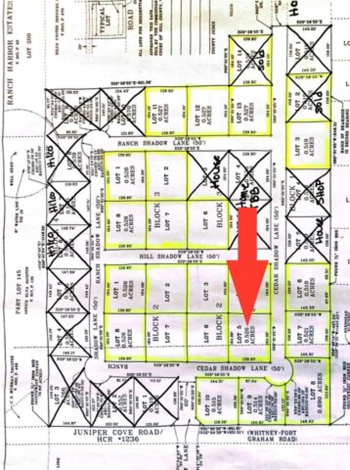 Picture of Residential Land For Sale in Whitney, Texas, United States