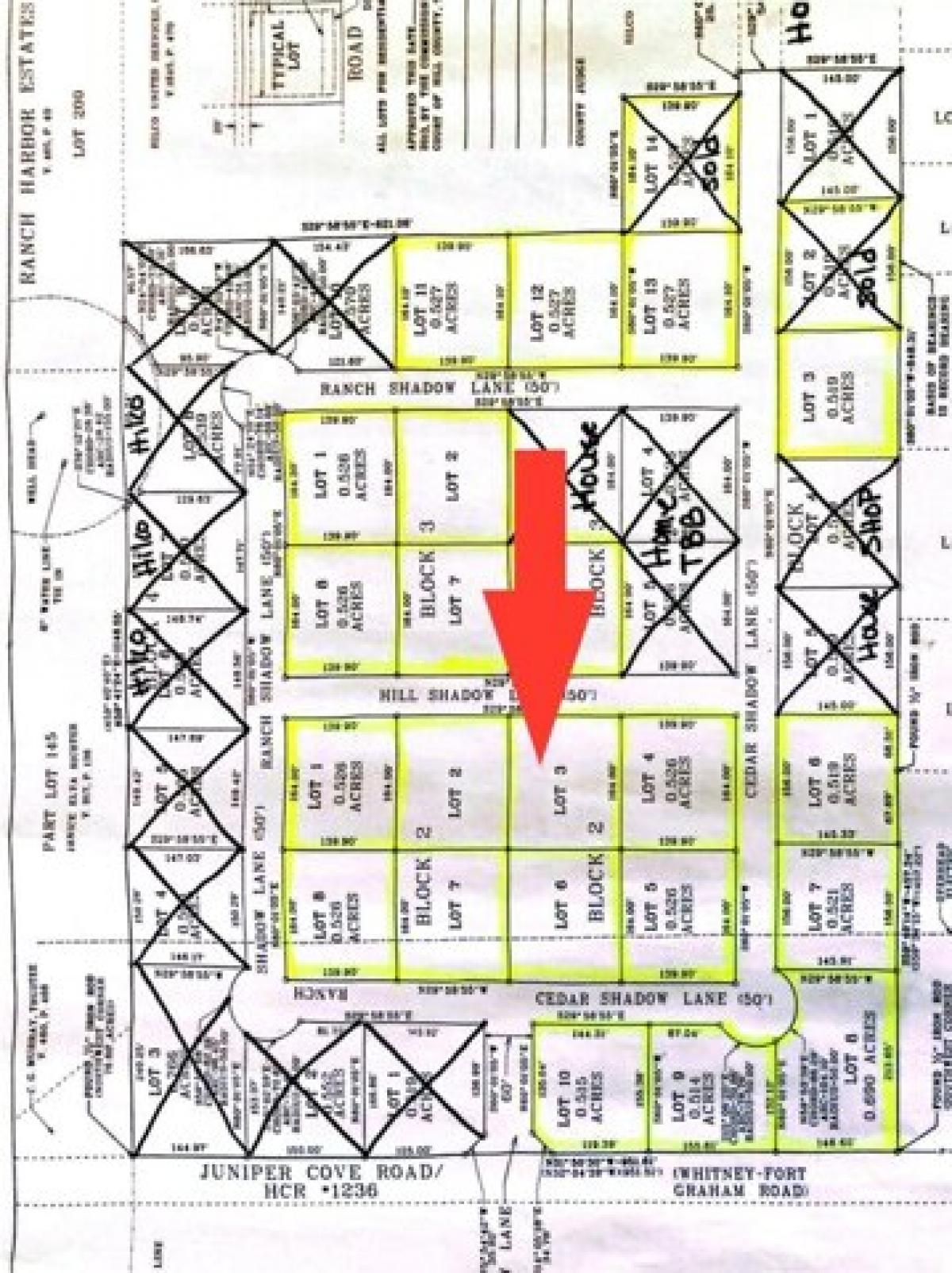 Picture of Residential Land For Sale in Whitney, Texas, United States