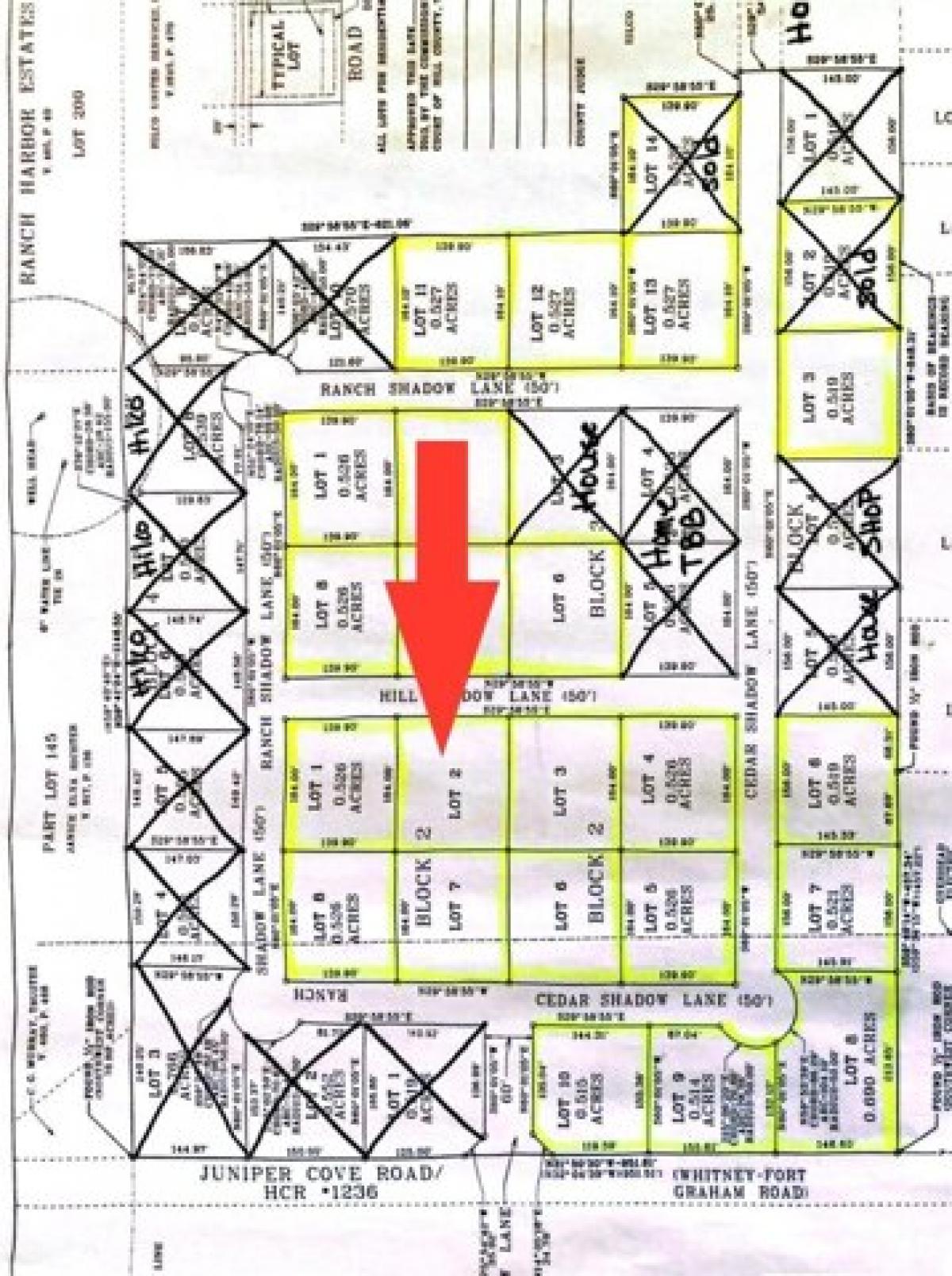 Picture of Residential Land For Sale in Whitney, Texas, United States