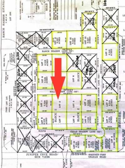 Residential Land For Sale in Whitney, Texas