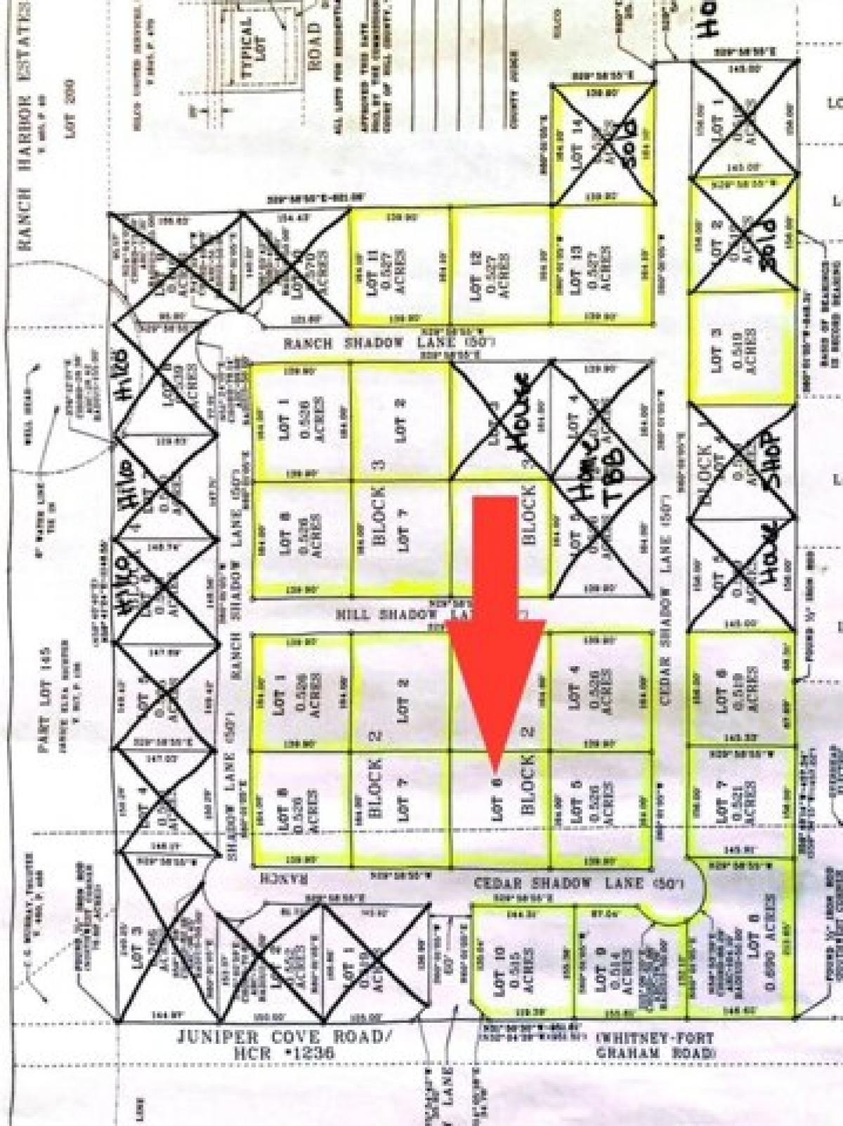 Picture of Residential Land For Sale in Whitney, Texas, United States