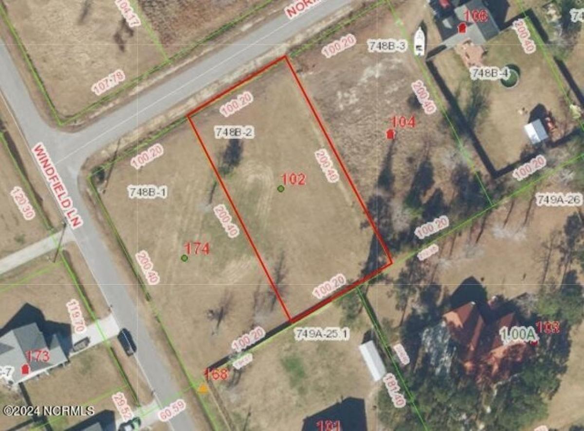 Picture of Residential Land For Sale in Holly Ridge, North Carolina, United States