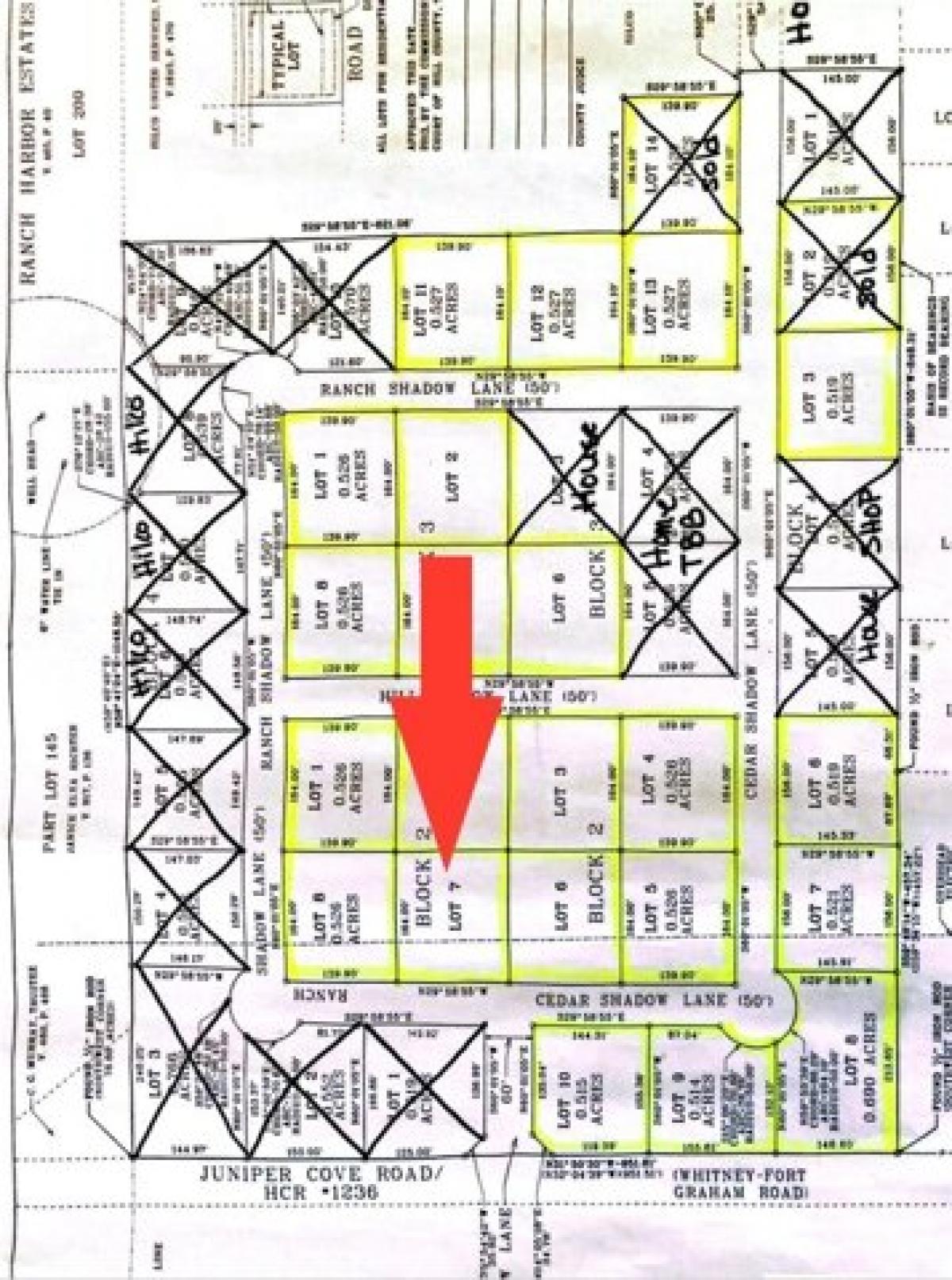 Picture of Residential Land For Sale in Whitney, Texas, United States