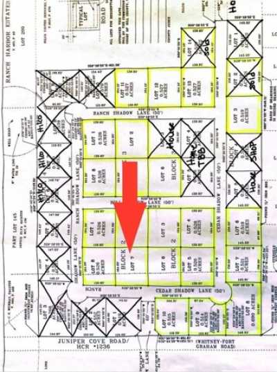 Residential Land For Sale in Whitney, Texas