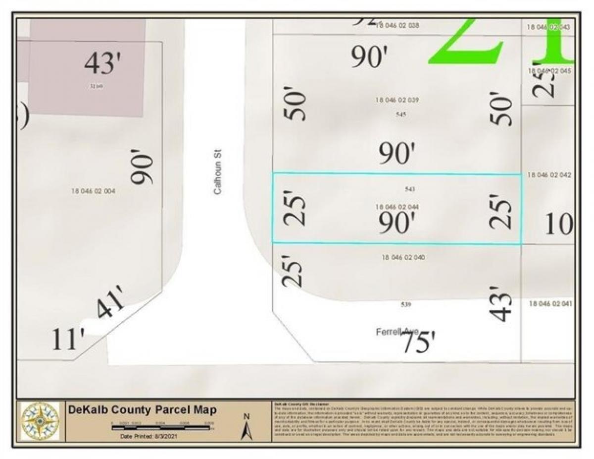 Picture of Residential Land For Sale in Scottdale, Georgia, United States