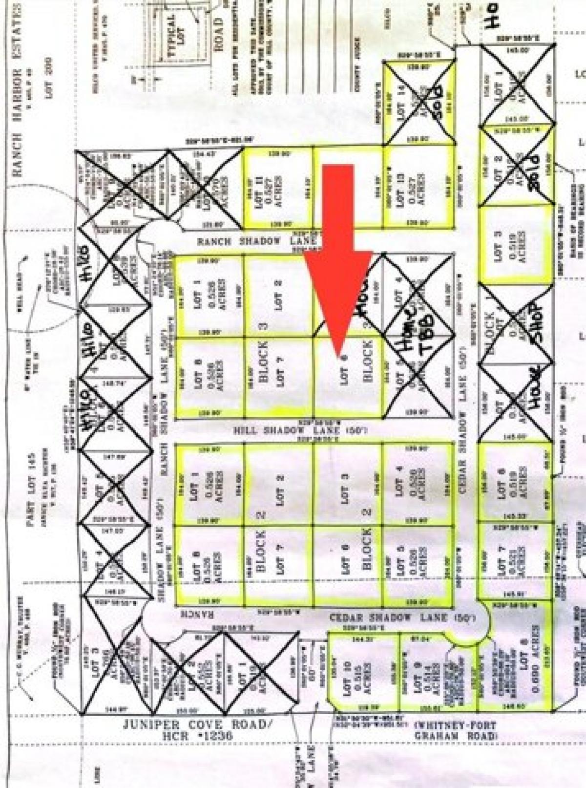 Picture of Residential Land For Sale in Whitney, Texas, United States