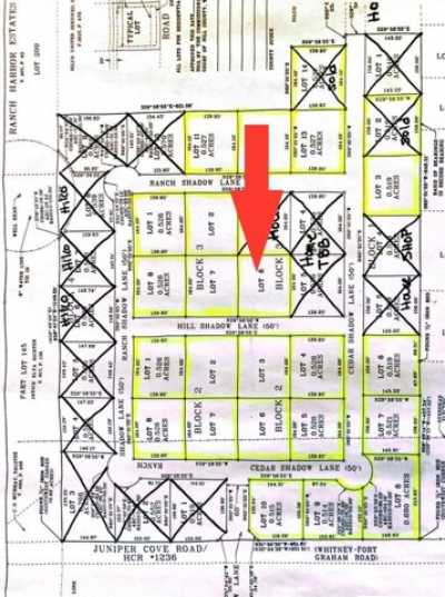 Residential Land For Sale in Whitney, Texas