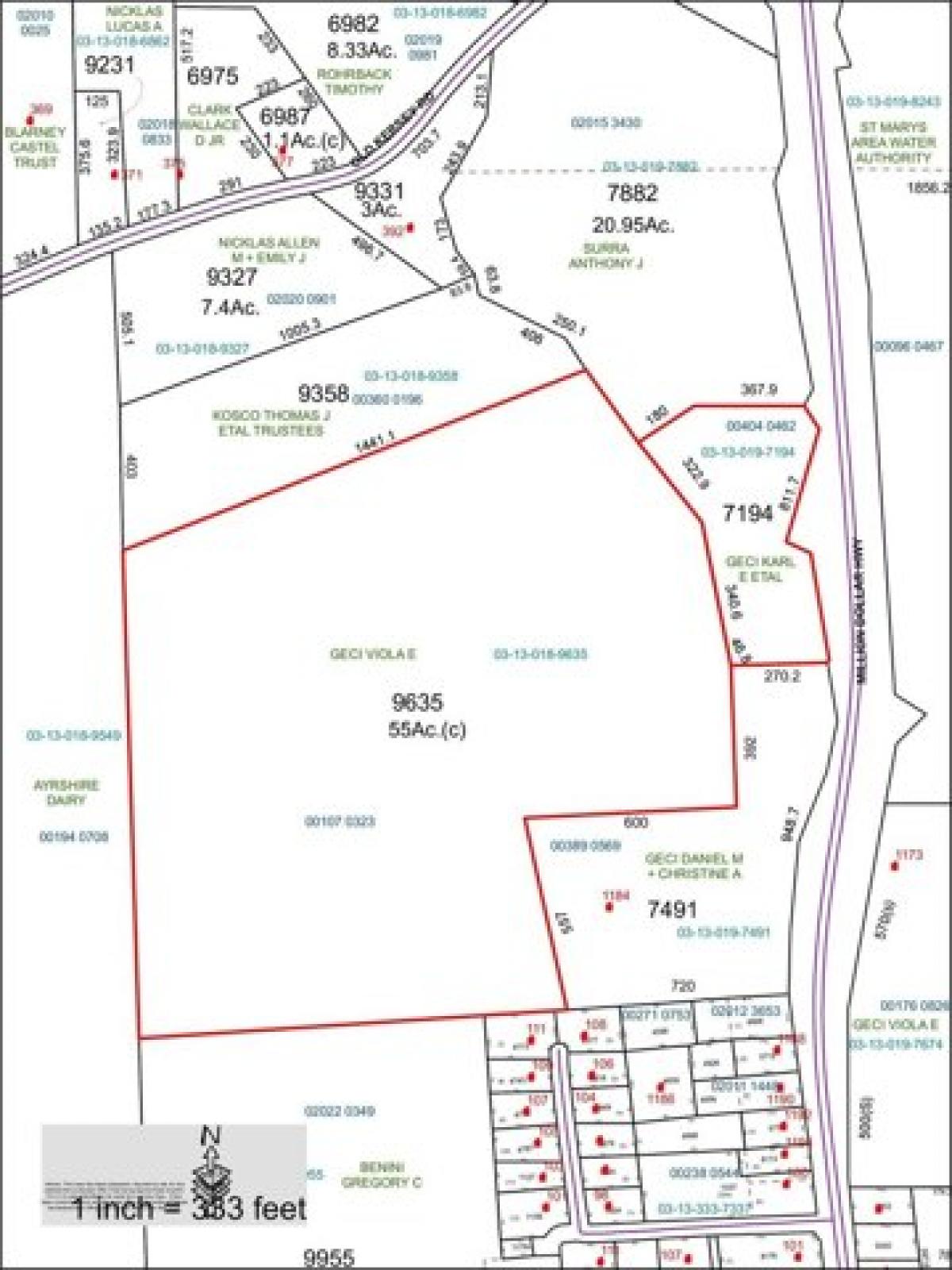 Picture of Residential Land For Sale in Kersey, Pennsylvania, United States