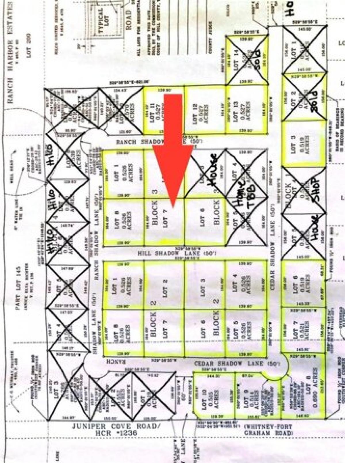 Picture of Residential Land For Sale in Whitney, Texas, United States