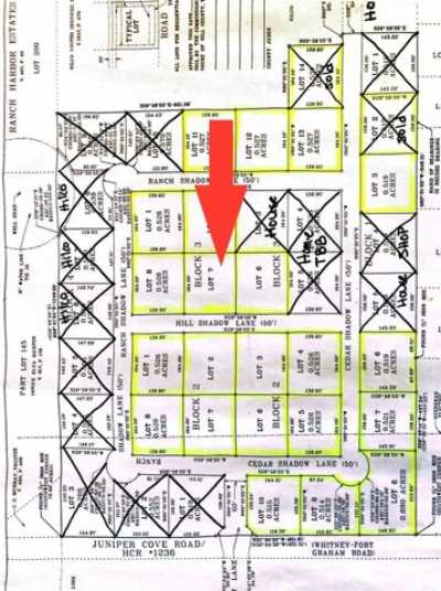 Residential Land For Sale in Whitney, Texas