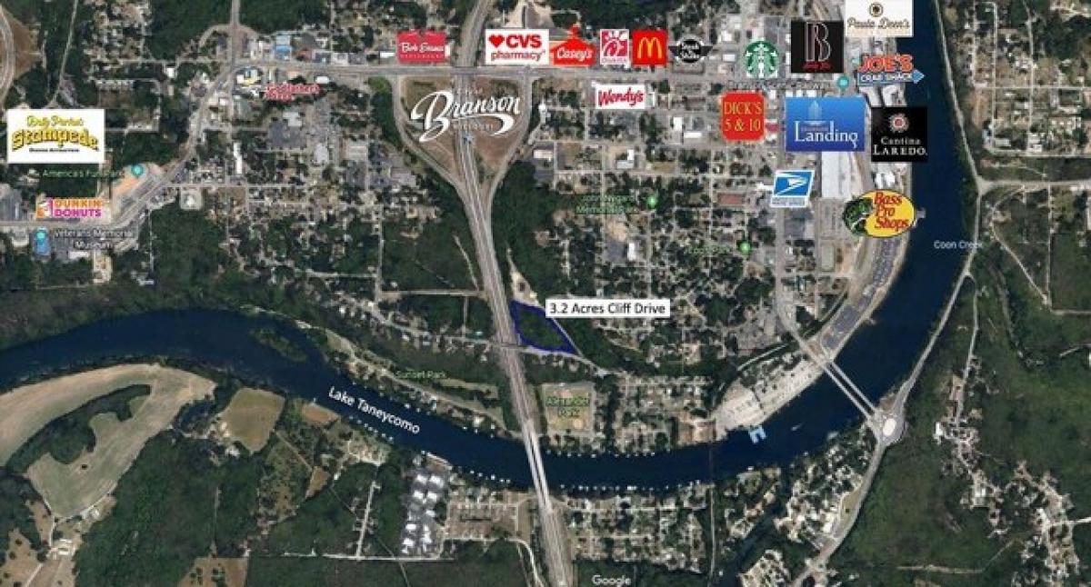 Picture of Residential Land For Sale in Branson, Missouri, United States