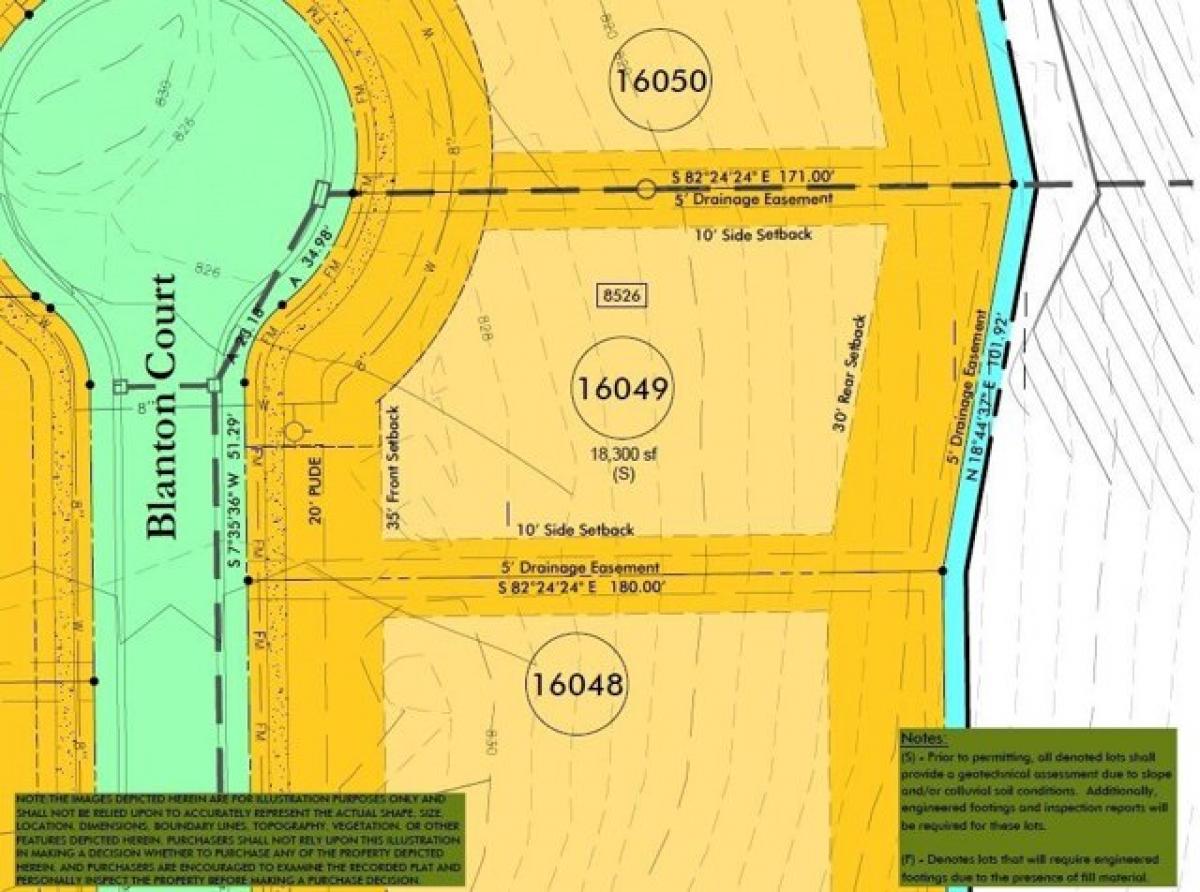 Picture of Residential Land For Sale in College Grove, Tennessee, United States