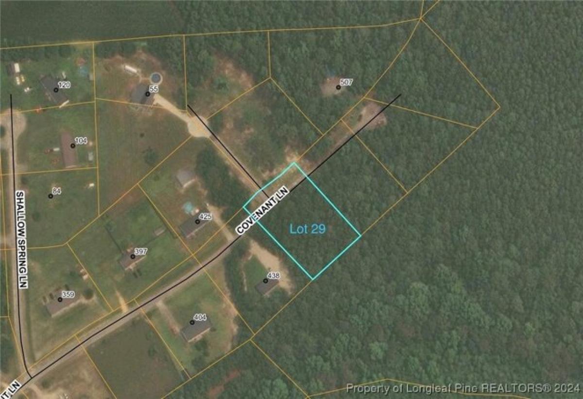 Picture of Residential Land For Sale in Godwin, North Carolina, United States