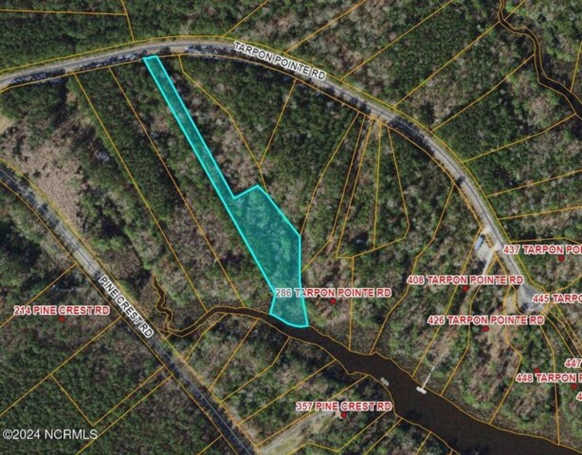 Picture of Residential Land For Sale in Bath, North Carolina, United States