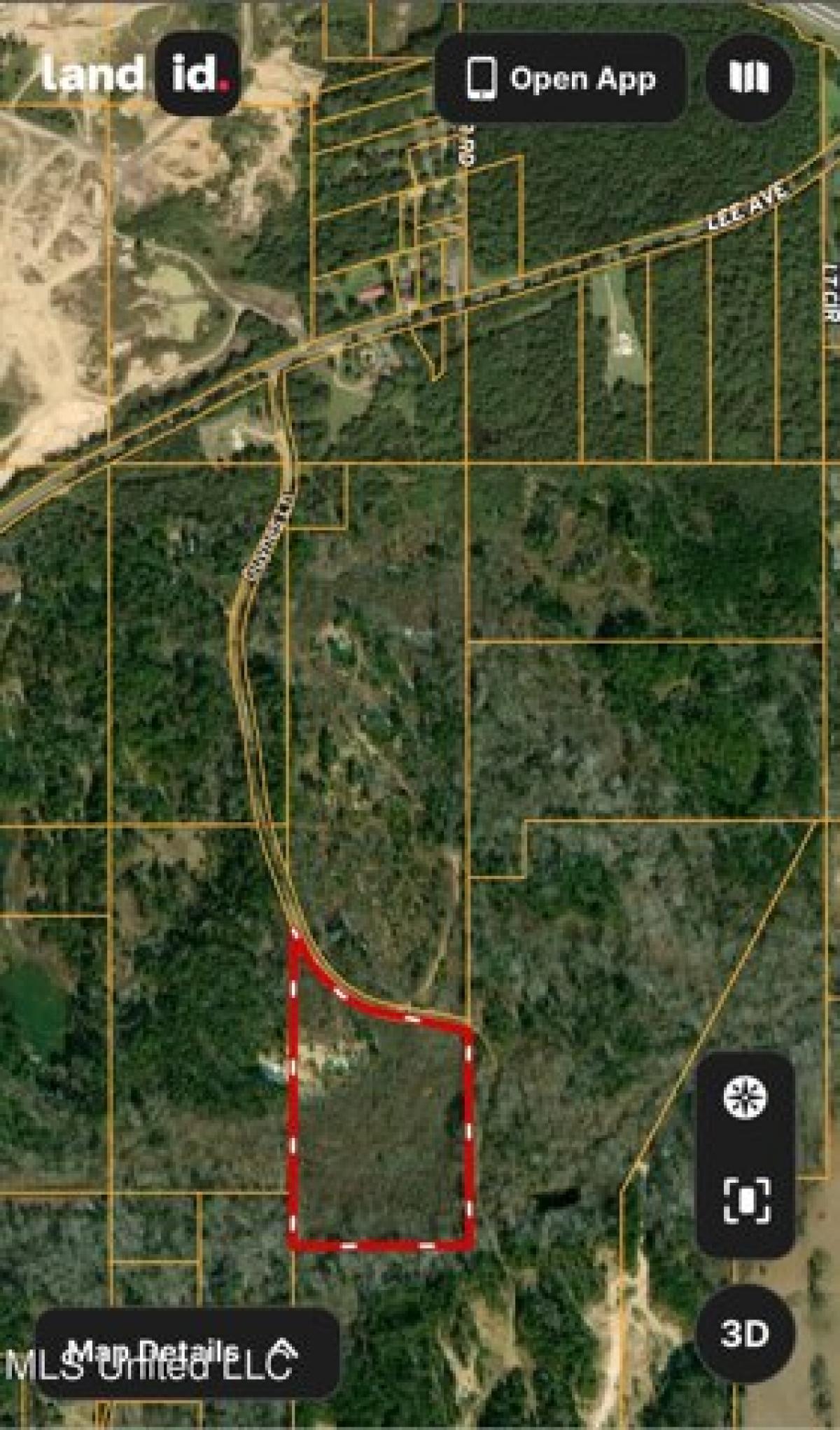 Picture of Residential Land For Sale in Crystal Springs, Mississippi, United States