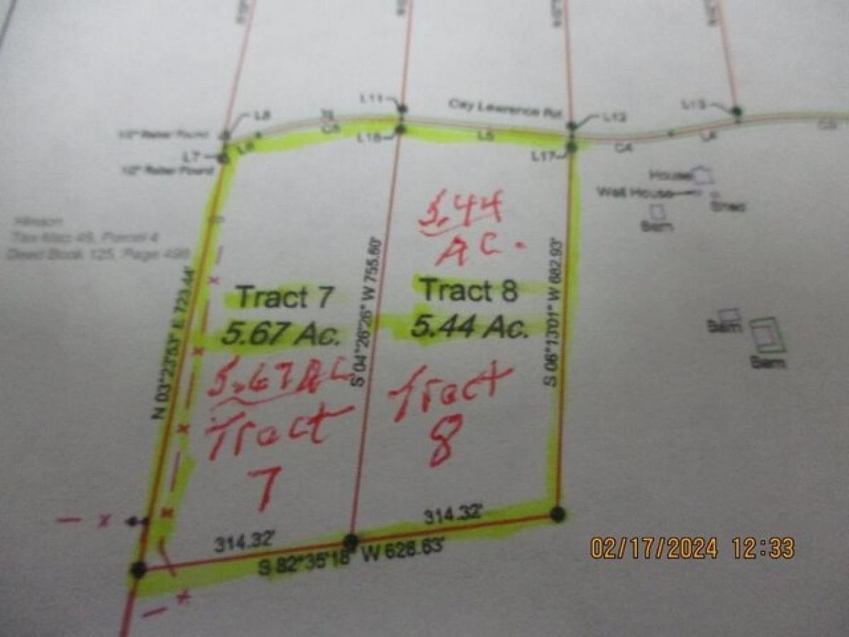 Picture of Residential Land For Sale in Buchanan, Tennessee, United States