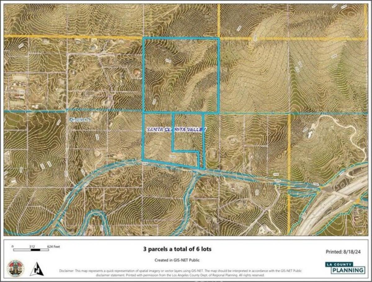 Picture of Residential Land For Sale in Agua Dulce, California, United States