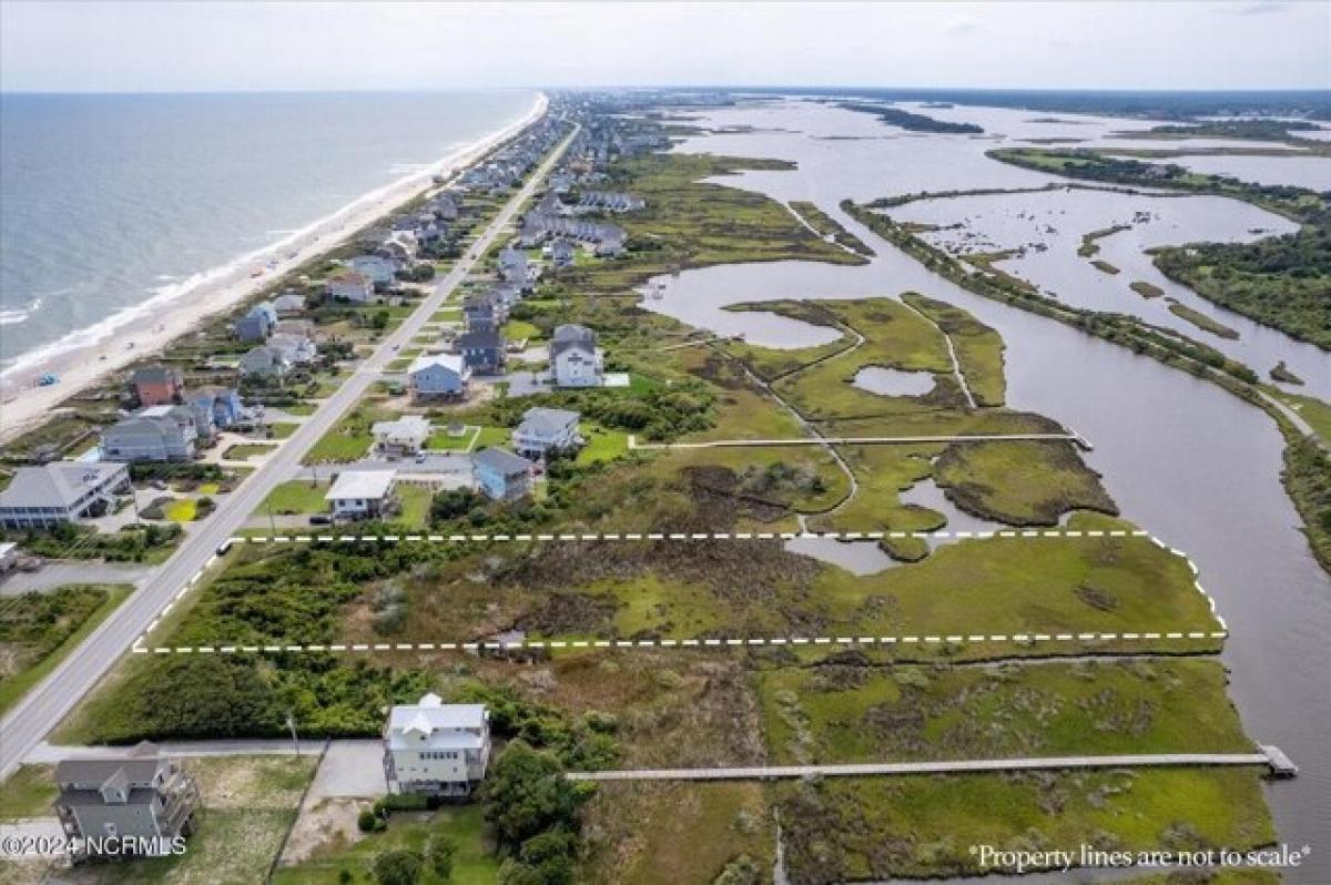 Picture of Residential Land For Sale in North Topsail Beach, North Carolina, United States