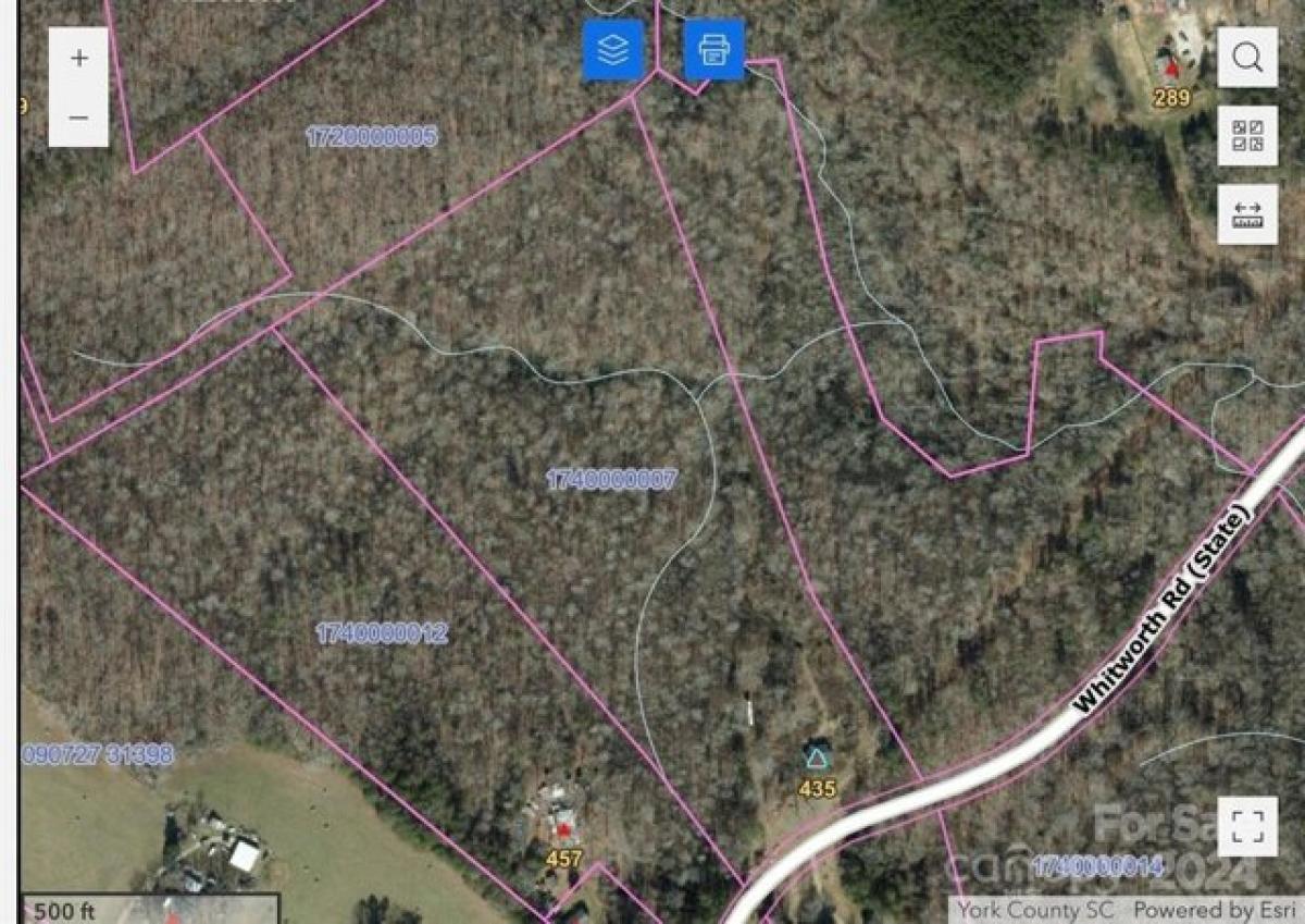 Picture of Residential Land For Sale in Clover, South Carolina, United States