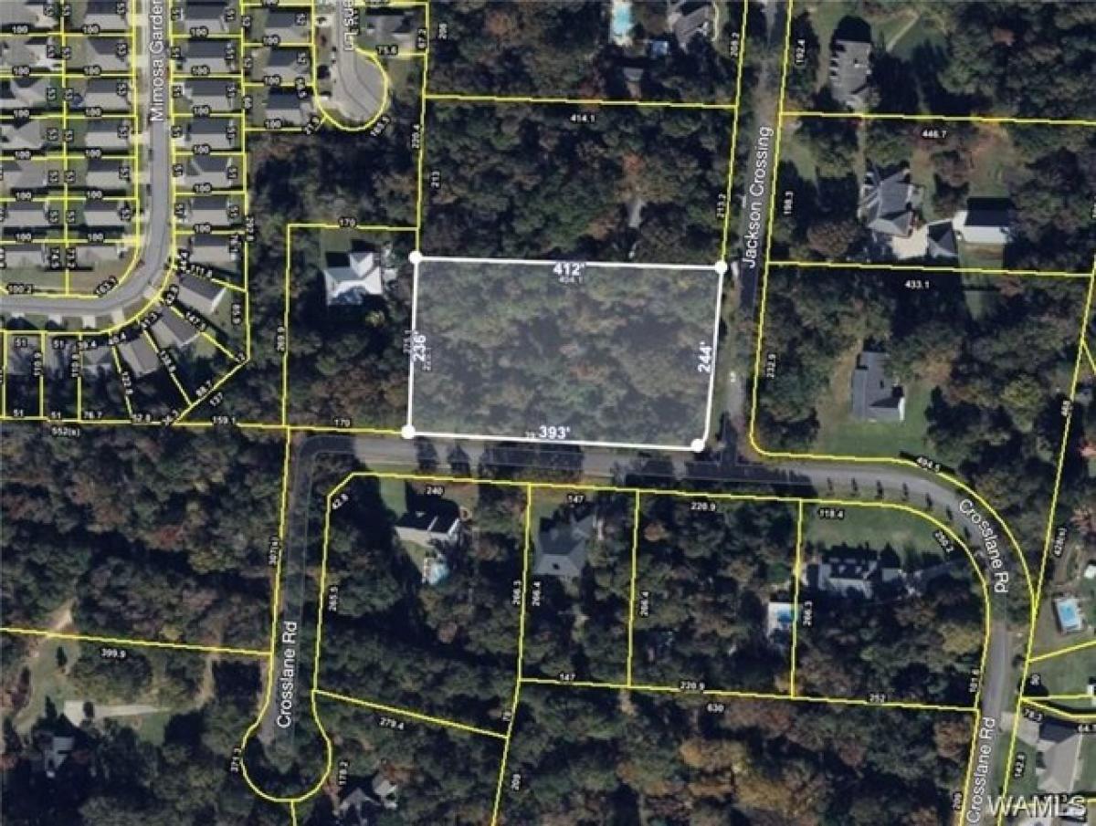 Picture of Residential Land For Sale in Tuscaloosa, Alabama, United States