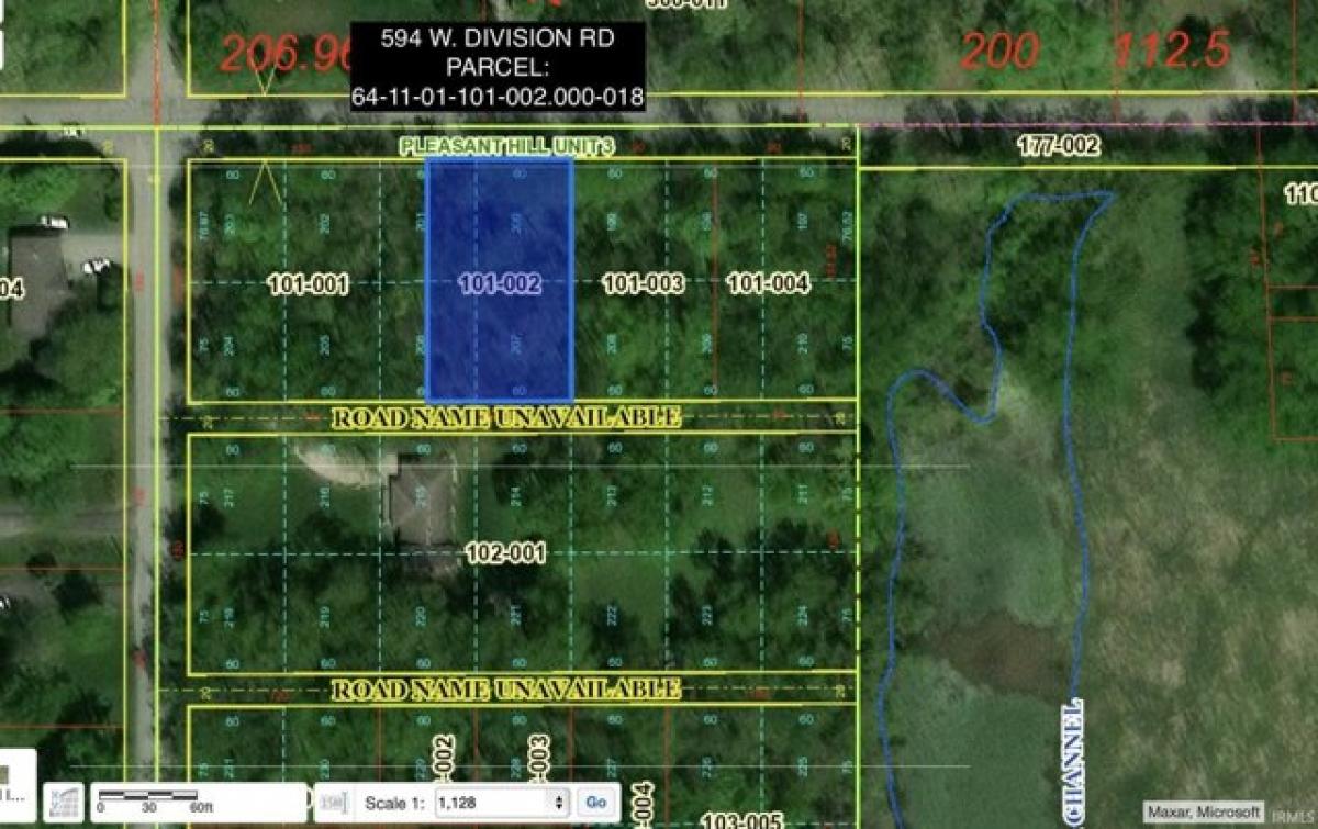 Picture of Residential Land For Sale in Hebron, Indiana, United States