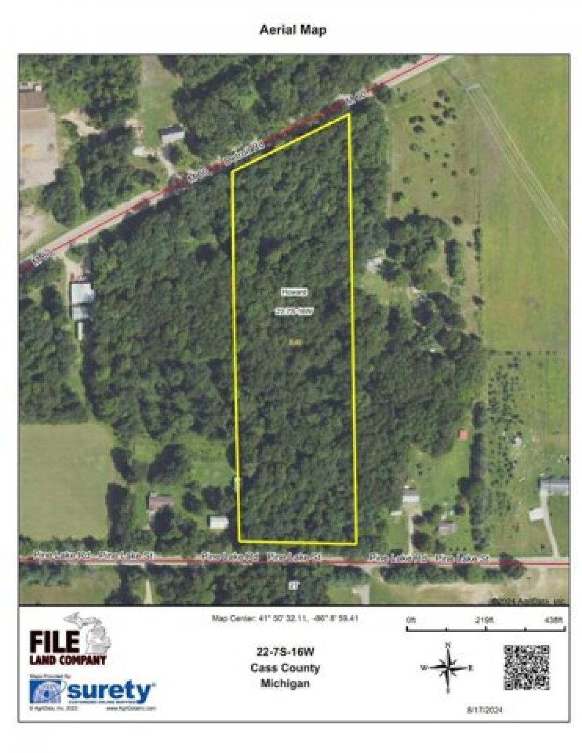 Picture of Residential Land For Sale in Niles, Michigan, United States